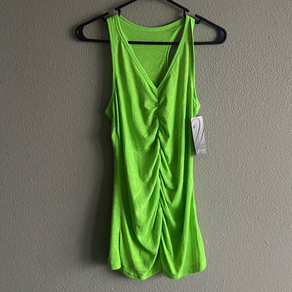 Weekend by Marika Neon Green Women’s Tank Top Medium